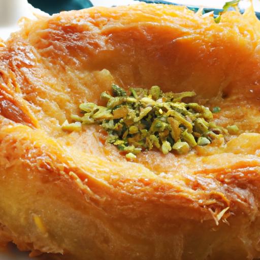 Knafeh Delight: How to Make Shredded Cheese Pastry bliss