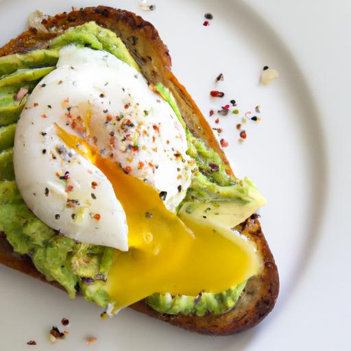 Creamy Avocado Toast with Poached Eggs: A Perfect Breakfast