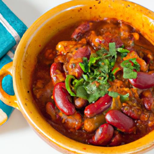 Hearty One-Pot Bean chili: Easy,Flavorful Comfort Meal