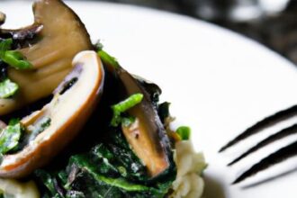 Earthy Elegance: Crafting the Perfect Mushroom Spinach Risotto