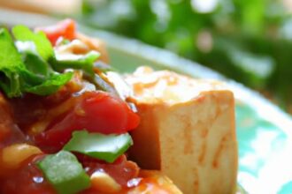 Savor Vietnamese Tofu in Tangy Tomato Sauce: Easy Recipe