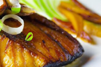 Savory Ginger Soy Glazed Salmon: A Flavorful Delight
