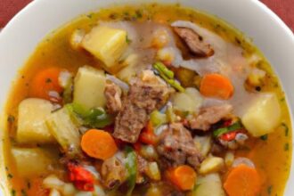 Hearty One-Pot Beef & Barley Soup: Easy Comfort in a Bowl