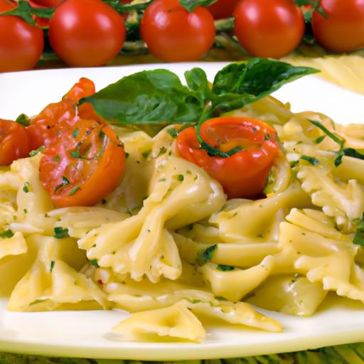 Wholesome Pasta with Veggies & garlic: A Flavorful Delight