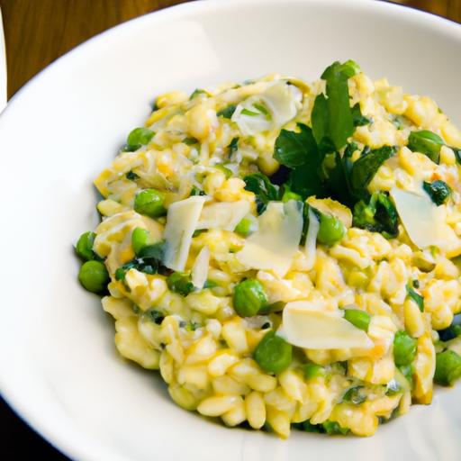 Creamy Vegetarian risotto: A Flavorful Comfort Dish Recipe