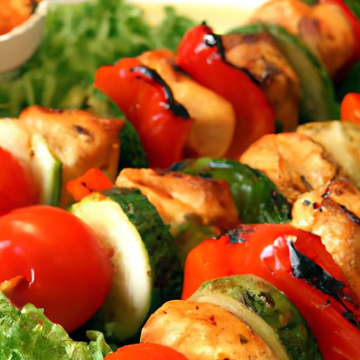 Flavor-Packed Chicken and Veggie Kabobs: A Simple Recipe