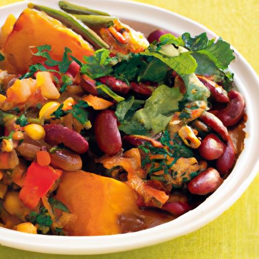 Hearty sweet Potato & Black Bean Stew: A Flavorful Feast