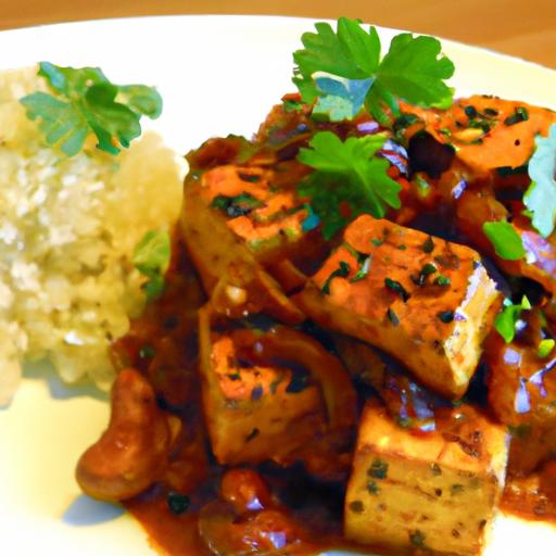 Creamy vegan Butter⁤ Chicken: ​Tofu Twist on a Classic Delight