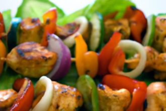 Flavor-Packed Chicken and Veggie Kabobs: A Simple Recipe