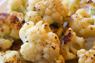 Crispy Garlic Parmesan Roasted Cauliflower: Easy & Flavorful
