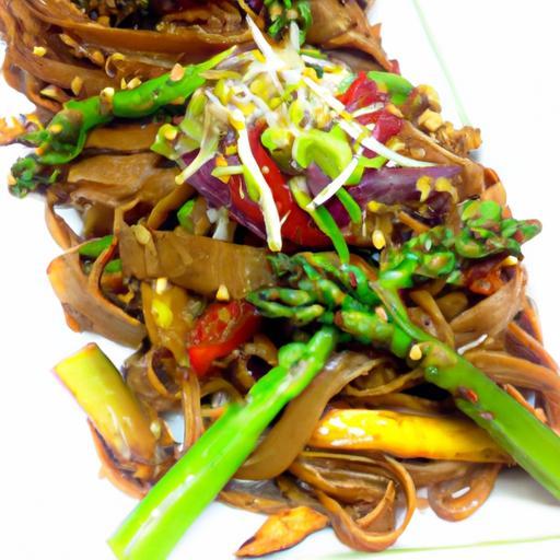 Delicious Vegan Char Kway Teow: A Flavorful Flat Noodle Treat