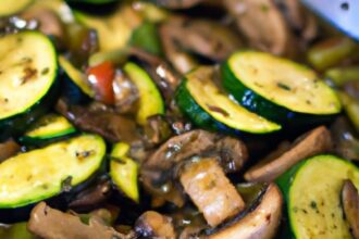 Savor the Flavor: Easy Zucchini & Mushroom Stir-Fry Recipe