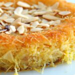 Knafeh Delight: Mastering the Art of Shredded Cheese Pastry