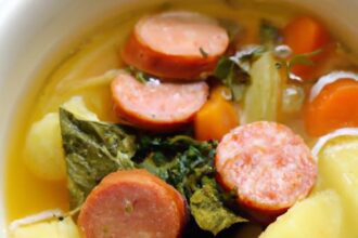 Hearty Cabbage and Sausage Soup: A Cozy Recipe Delight
