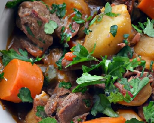 Hearty Beef and Sweet Potato Stew: A Comforting Classic