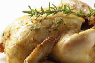 Zesty Roast Chicken with Lemon & Rosemary: A Flavorful Feast