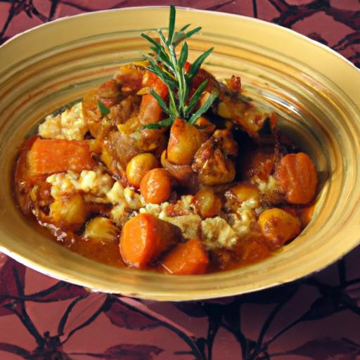 Savory One-Pot Lamb Tagine Recipe: Easy Moroccan Delight