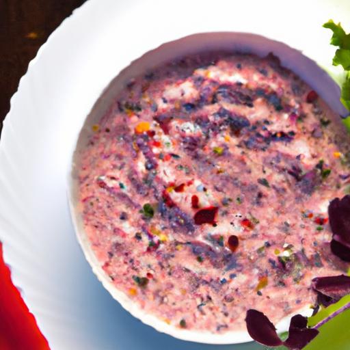 Vibrant Beet & Yogurt Dip: A Flavorful Middle Eastern Mezze