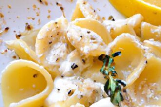 Zesty Lemon Ricotta Pasta: A Creamy, Fresh Dinner Delight