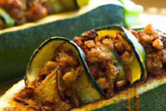 Delicious Stuffed Zucchini Recipe: A Flavorful Twist
