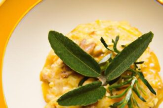 Creamy Squash Risotto with Sage: A Cozy Autumn Delight