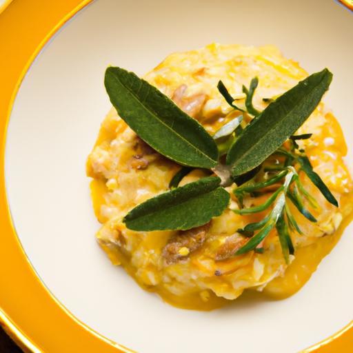 Creamy Squash Risotto with Sage: A Cozy Autumn Delight