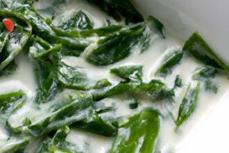 Laing Recipe: Creamy Taro Leaves in Coconut Goodness