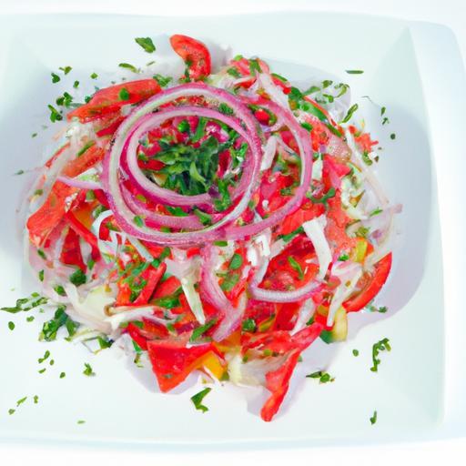 Discover Slata Tounsia: Tunisia’s Refreshing Salad Recipe