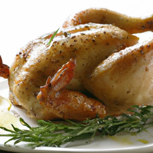 Zesty Roast Chicken with Lemon & Rosemary: A Flavorful Classic