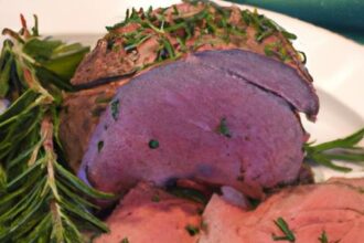 Savor the Flavors: Garlic & Rosemary Roast Beef Recipe