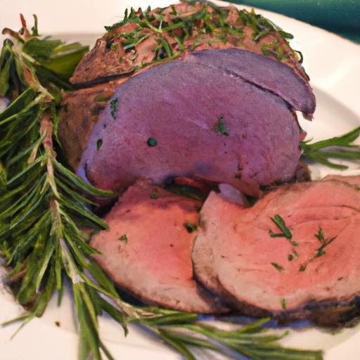 Savor the Flavors: Garlic & Rosemary Roast Beef Recipe