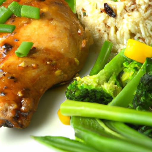 Golden Crispy Baked Chicken and Veggies: Easy Healthy Meal