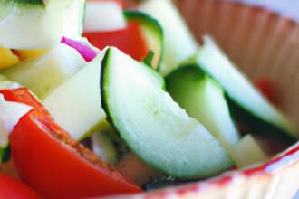 Fresh & Zesty Tomato and Cucumber Salad Recipe Unveiled