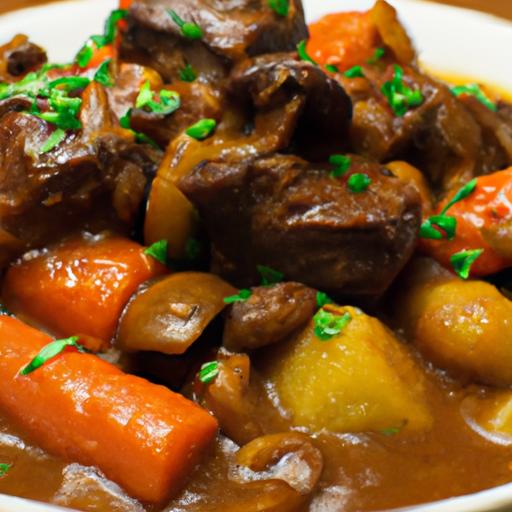 Hearty Slow-Cooked Beef and Root Veggie Stew Recipe