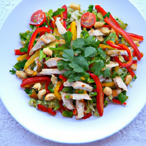 Zesty Thai Peanut Chicken Salad Recipe for Fresh Flavor