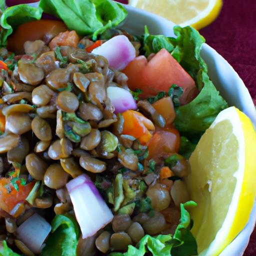 Wholesome Lentil Salad Recipe: Nutritious & Flavorful Bowl