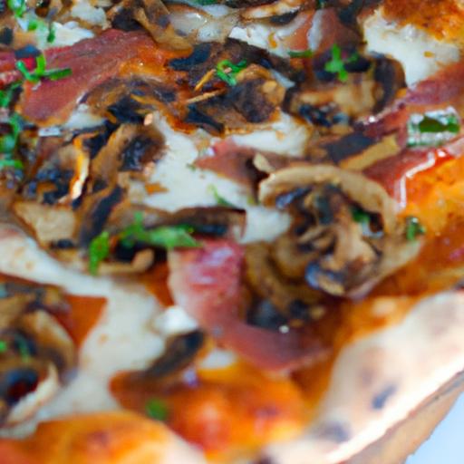 Savor the Classic⁣ Taste:⁣ Pizza Prosciutto e Funghi Guide