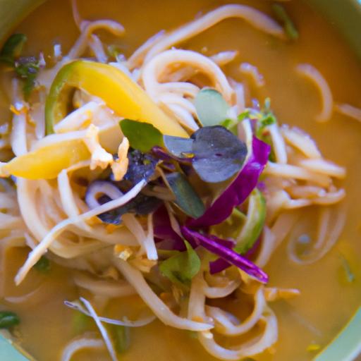 Spice Up Dinner: Creamy Vegan Laksa Coconut Noodle Soup