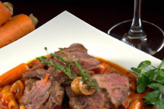 Savor the Classic Brasato al Barolo: A Rich Italian Delight