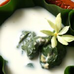 Laing Delight: Taro Leaves Simmered in Creamy Coconut Milk