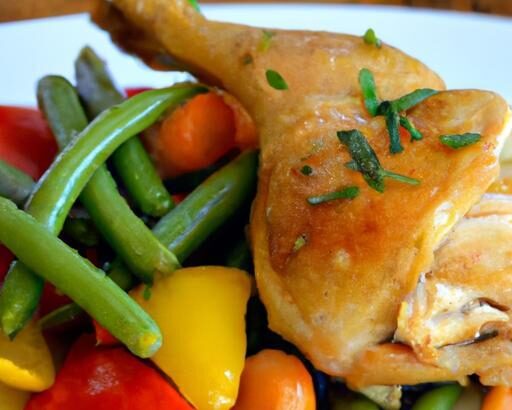 Effortless One-Pot Roasted Chicken & Veggies Packed with Flavor