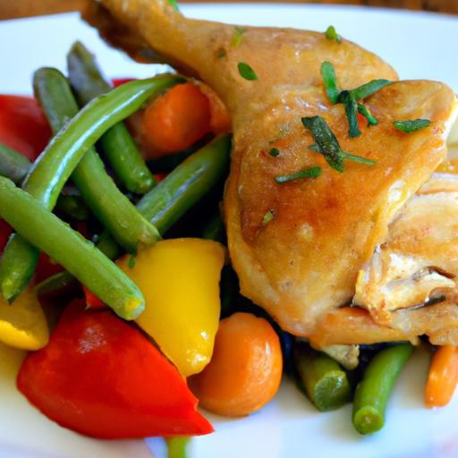 Effortless One-Pot Roasted Chicken & Veggies Packed with Flavor