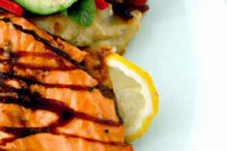 Tangy Balsamic Glazed Salmon: A Flavorful Healthy Delight