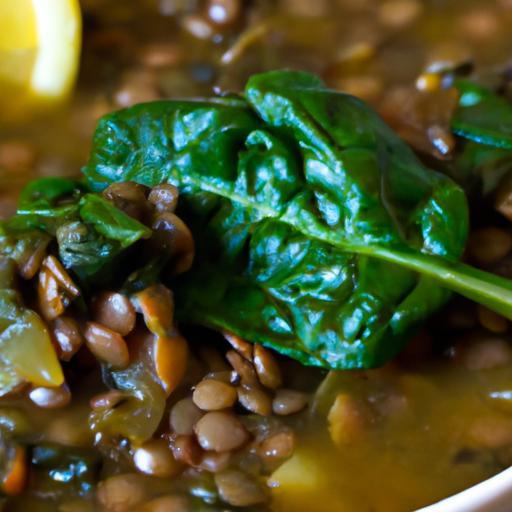 Hearty Lentil and Spinach Stew: A Nutritious Comfort Dish