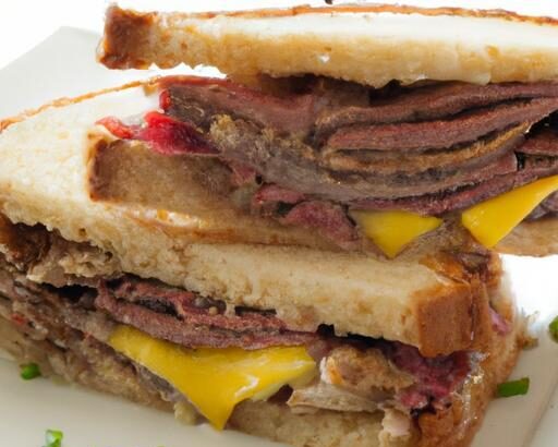 Ultimate Roast Beef & Cheese Sandwich: A Savory Delight Recipe