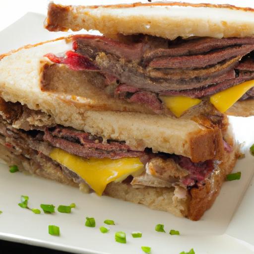 Ultimate Roast Beef & Cheese Sandwich: A Savory Delight Recipe