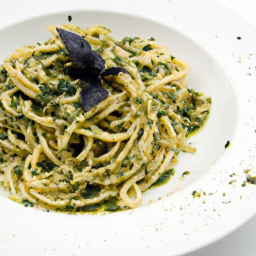 Linguine al Pesto Genovese: Classic Italian Flavor Unveiled