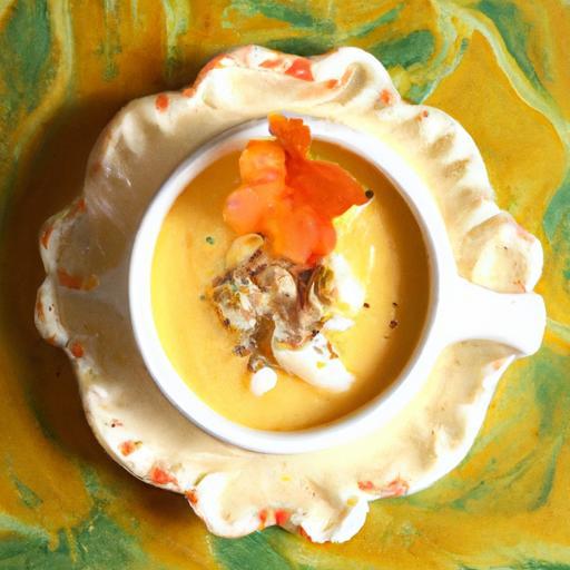 Creamy Autumn Pumpkin Soup with Coconut Milk Delight