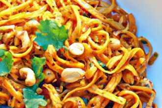 Spicy Peanut Noodles: A Zesty Twist on Classic Comfort Food