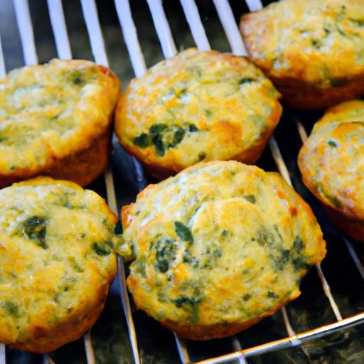 Wholesome Spinach and Cheese Muffins: A Savory Delight Recipe